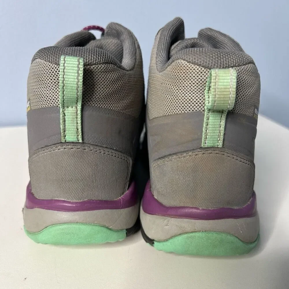 Keen Terradora II Mid Waterproof Hiking Boots US 1 Grey/Purple
